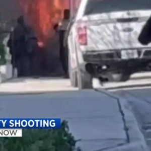 Witness videos show fiery scene of fatal deputies' shooting