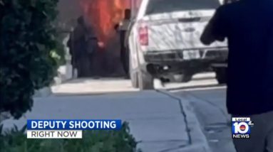Witness videos show fiery scene of fatal deputies' shooting