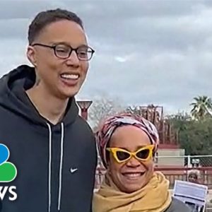 WNBA star Brittney Griner appears at MLK Day march in Phoenix