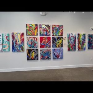 9-year-old prodigy artist starts US art tour at Jacksonville art gallery
