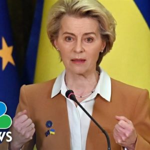 E.U.’s von der Leyen: Russia must be held accountable ‘for its odious crimes’