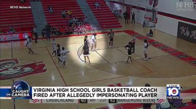 High school basketball coach fired after posing as student-athlete in game