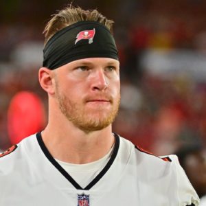 Tampa Bay Buccaneers tight end Kyle Rudolph discusses Tom Brady's retirement, Super Bowl