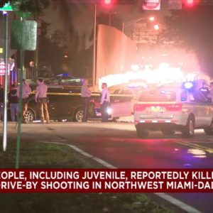 Fatal drive-by shooting reported in northwest Miami-Dade