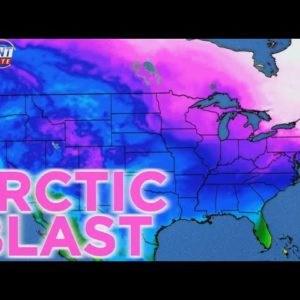 Major Arctic blast is moving across the country