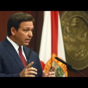 Watch live | Governor Ron DeSantis to speak at the Florida State Capitol