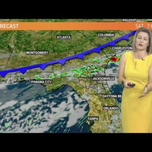 A warm, mostly sunny weekend in Jacksonville; watching for a few strong storms in southeast Georgia