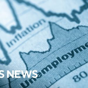 MoneyWatch: Unemployment ticks up; revised GDP data released