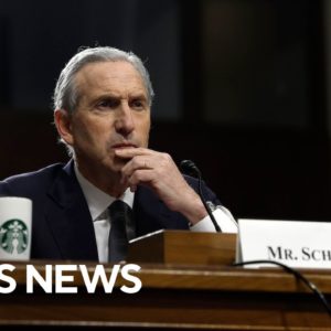 Ex-Starbucks CEO Howard Schultz defends coffee chain against allegations of union busting