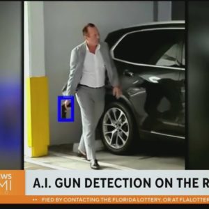 Artificial intelligence being used to detect guns at schools, museums