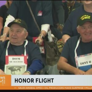 Father, son take part in "Honor Flight South Florida"