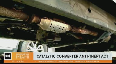 Florida lawmakers cracking down on catalytic converter thefts