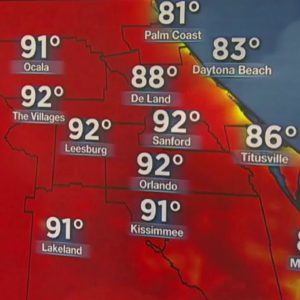 Hot stretch continues in Central Florida