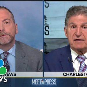 Manchin: 'I know we can do better' than what Biden admin. is doing