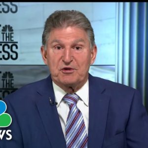 Manchin won't decide on WH bid 'til the end of the year'