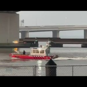 Officials respond after man fell off USS Orleck