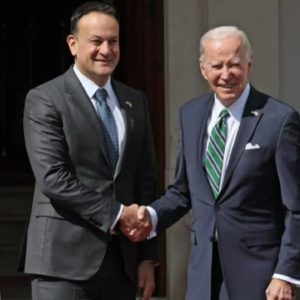 President Biden addresses Irish Parliament while visiting Dublin