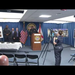 Jacksonville Sheriff discusses recent investigation with State Attorney, federal agents