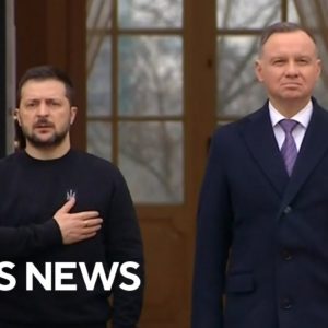Ukraine's President Volodymyr Zelenskyy visits Poland