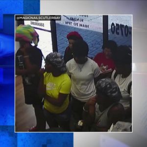 Women leave Cutler Bay nail salon without paying