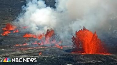Hawaii's Kilauea volcano erupts again after two months' pause