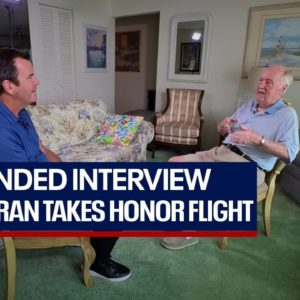 WWII veteran reflects on service before Honor Flight