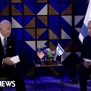 Americans are worried': Biden meets with Netanyahu during Israel visit