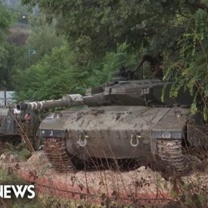 Israeli tanks deploy near Lebanese border amid high tensions