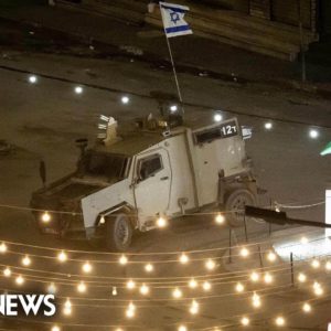 Israeli forces conduct a deadly raid on Palestinian refugee camp in Jenin