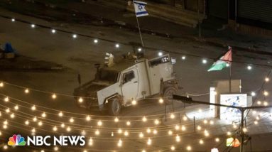 Israeli forces conduct a deadly raid on Palestinian refugee camp in Jenin
