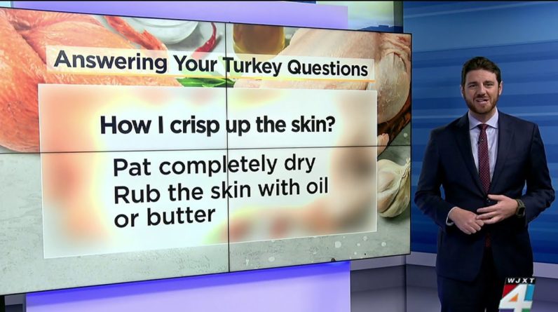 Talking turkey: How to get the skin crispy and how to know it's cooked