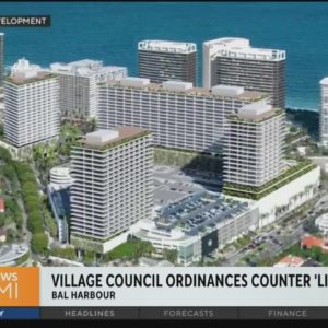 Bal Harbour Village Council ordinances counter "Live Local" Act