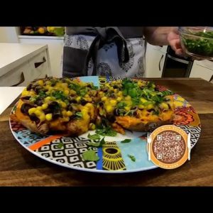 Enchilada Stuffed Sweet Potatoes / Belkys