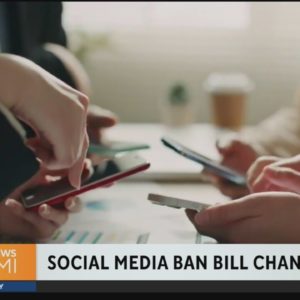 Florida social media ban bill changes