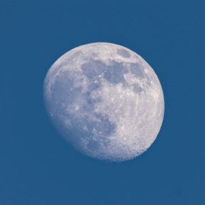 Here’s why you can occasionally see the moon during the daytime