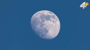 Here’s why you can occasionally see the moon during the daytime