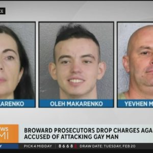 Broward County prosecutors drop charges against family accused of attacking gay man